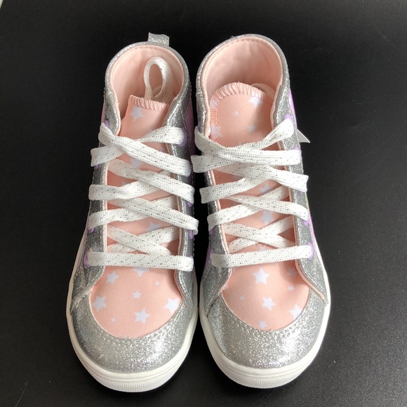 Star Wars Grogu The Child Wars Toddler Girls Hightop Sneakers - Picture 4 of 9